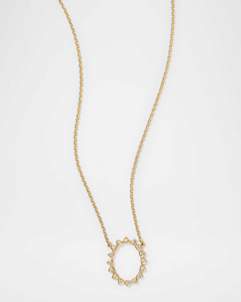 Emory Diamond Starburst Necklace